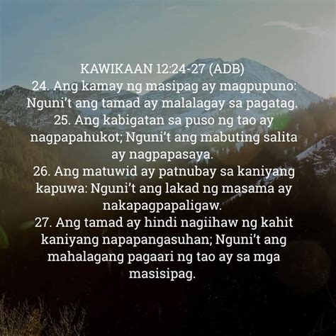 mahabahabang dukitan ang ayuda ni lodi|Mga Kawikaan 24:27.